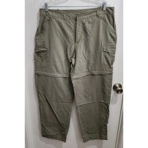 Columbia PFG Omni Shade Convertible‎ Fishing Hiking Pants Nylon Women's Sz Large